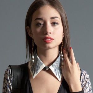 Jen Storey Silk Collar